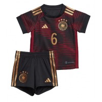Deutschland Joshua Kimmich #6 Fußballbekleidung Auswärtstrikot Kinder WM 2022 Kurzarm (+ kurze hosen)